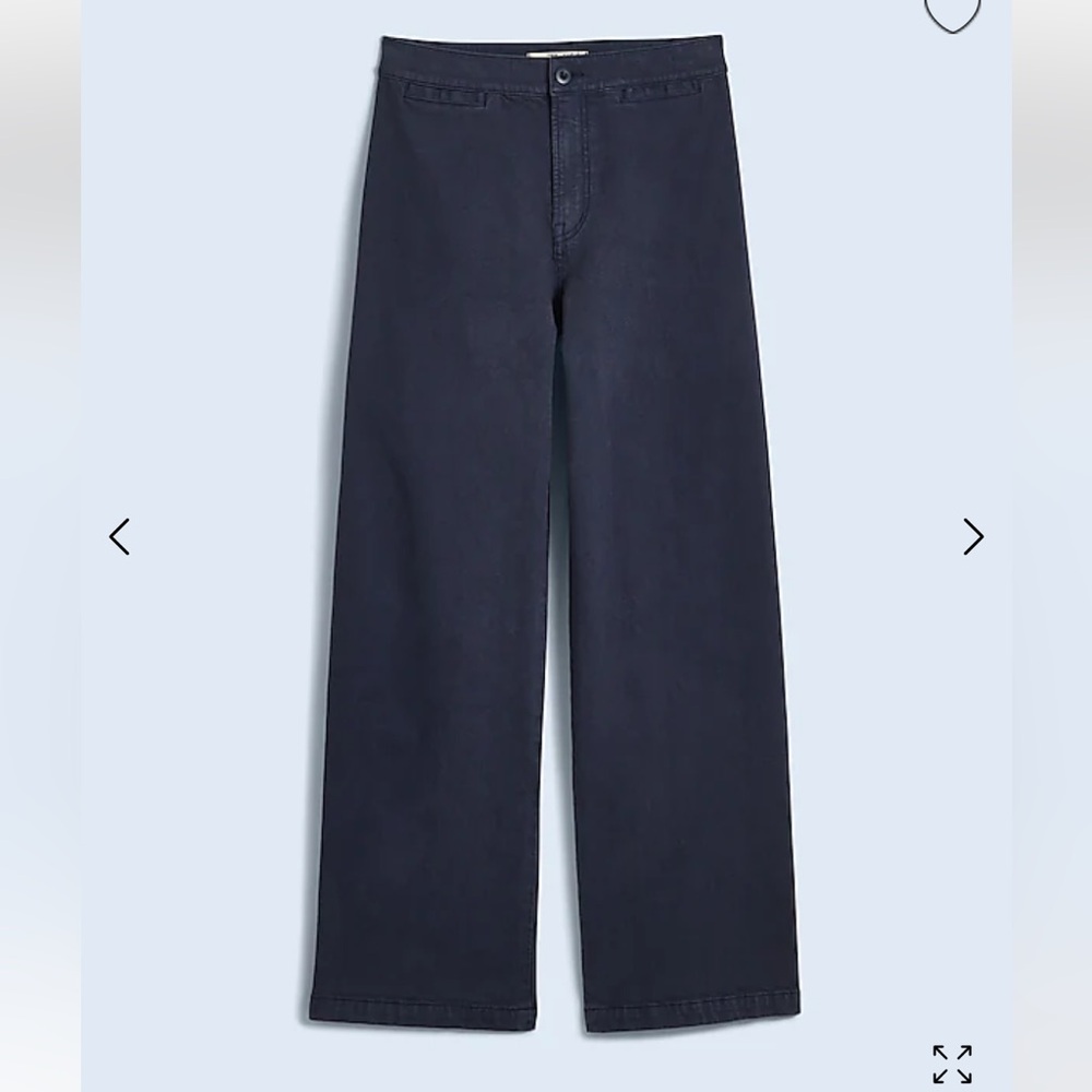 Madewell Emmett Wide Leg Crop Pant sz33